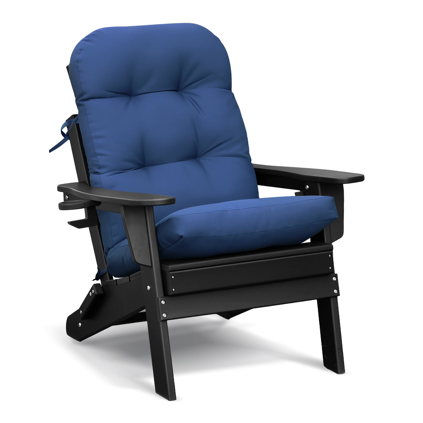 JP Outdoor Adirondack Chair Cushions;Set of 2;Indoor Outdoor Seat and Back Cushions for Adirondack or Rocking Chair, Navy Blue (No ratings yet)