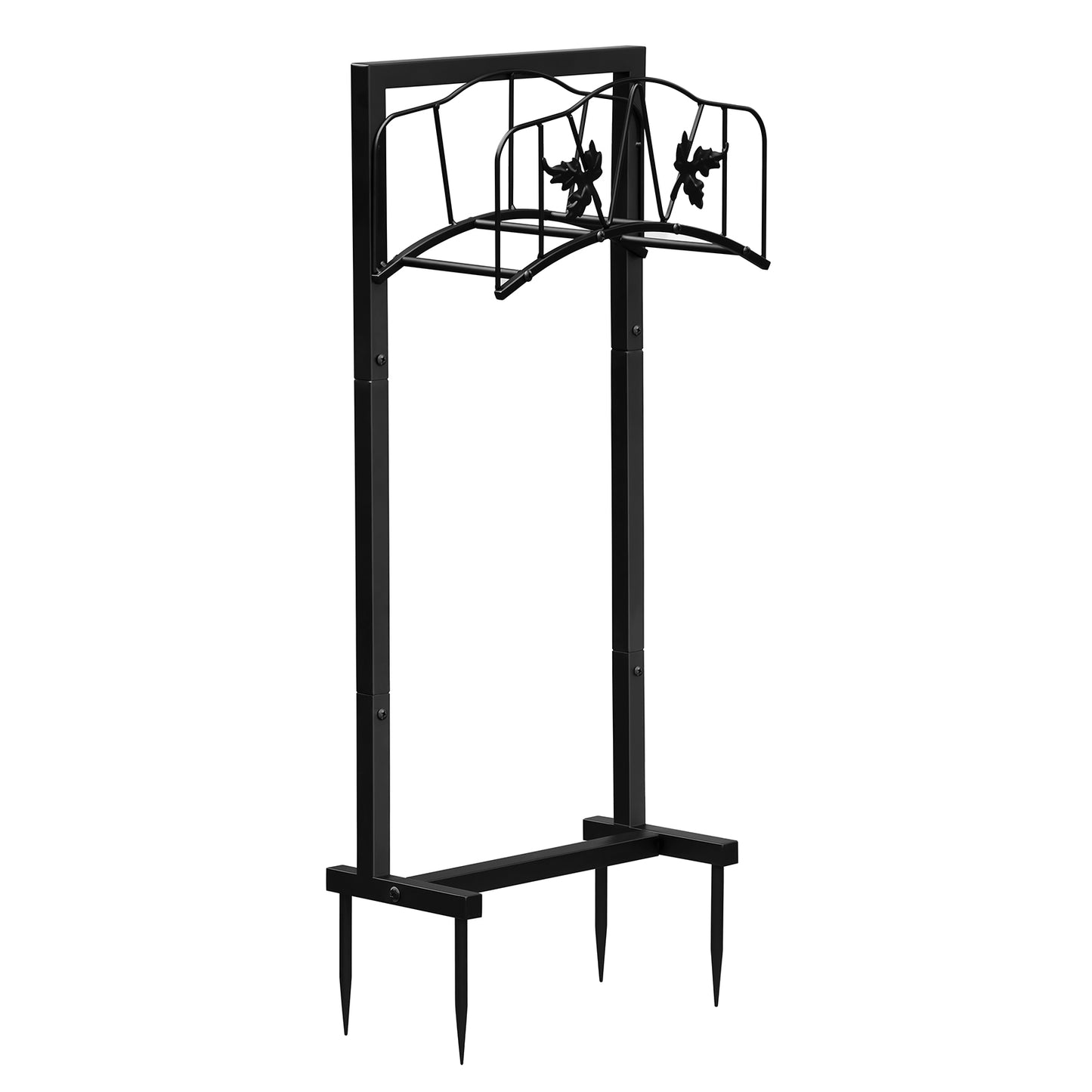 JP Outdoor Detachable Garden Hose Holder, Freestanding Water Hose Holder for Outdoor Yard Lawn