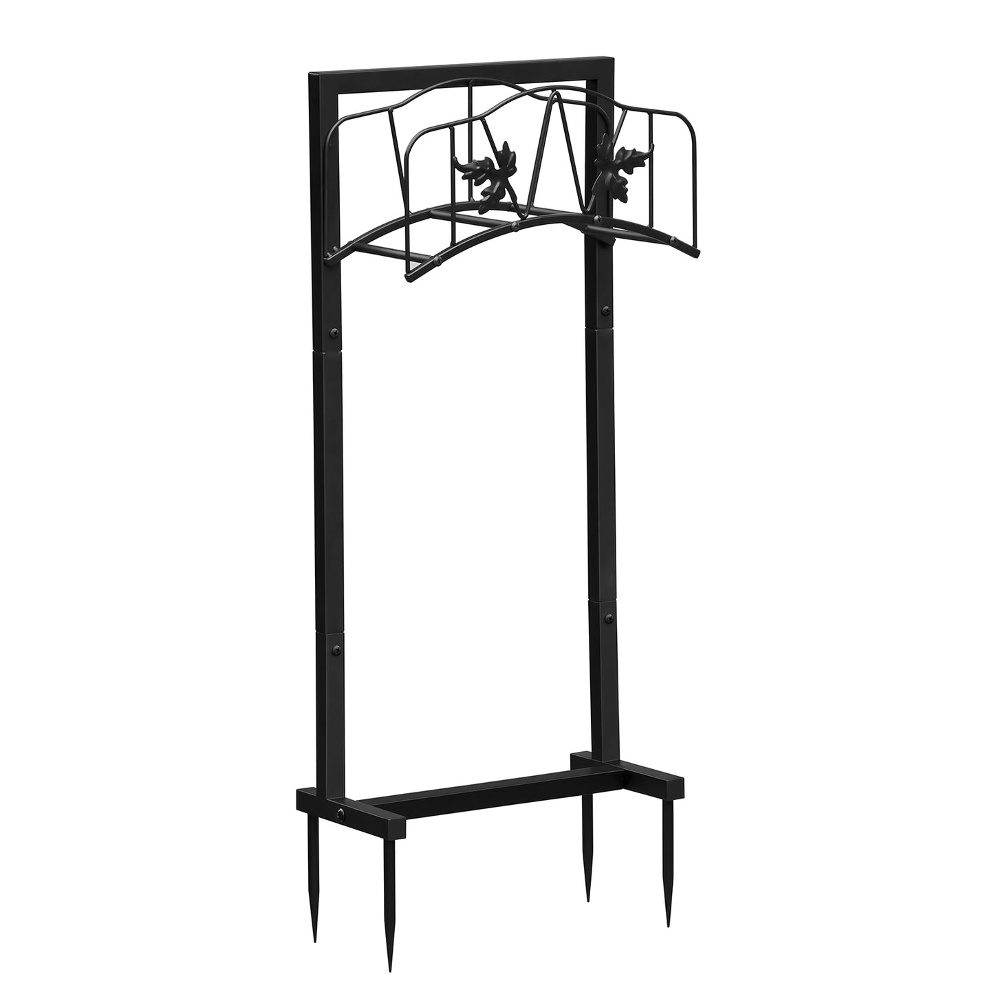JP Outdoor Detachable Garden Hose Holder, Freestanding Water Hose Holder for Outdoor Yard Lawn