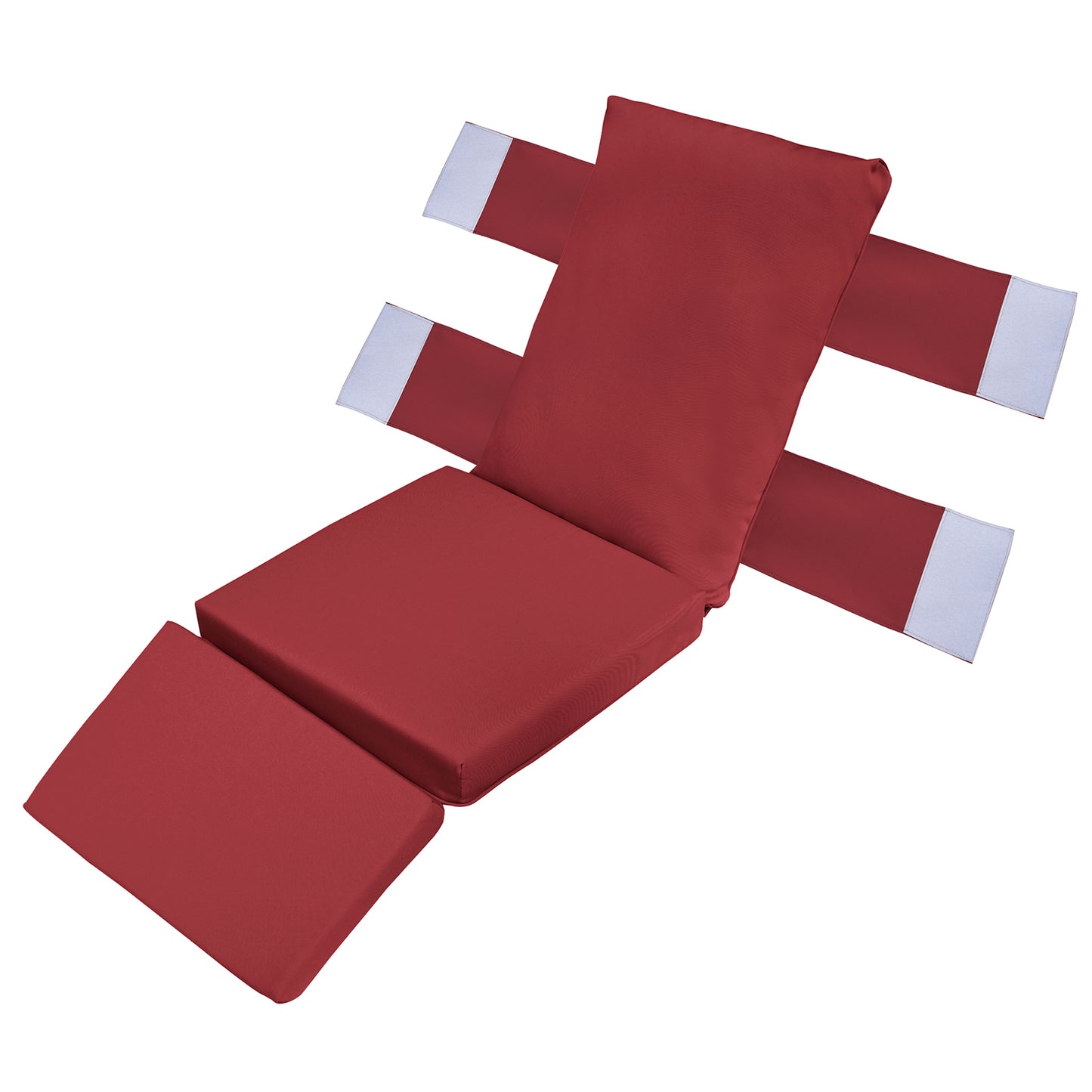 JP Outdoor&nbsp;Patio Recliner Cushion,&nbsp;Outdoor&nbsp;Chair Replacement Waterproof Cushion, Red