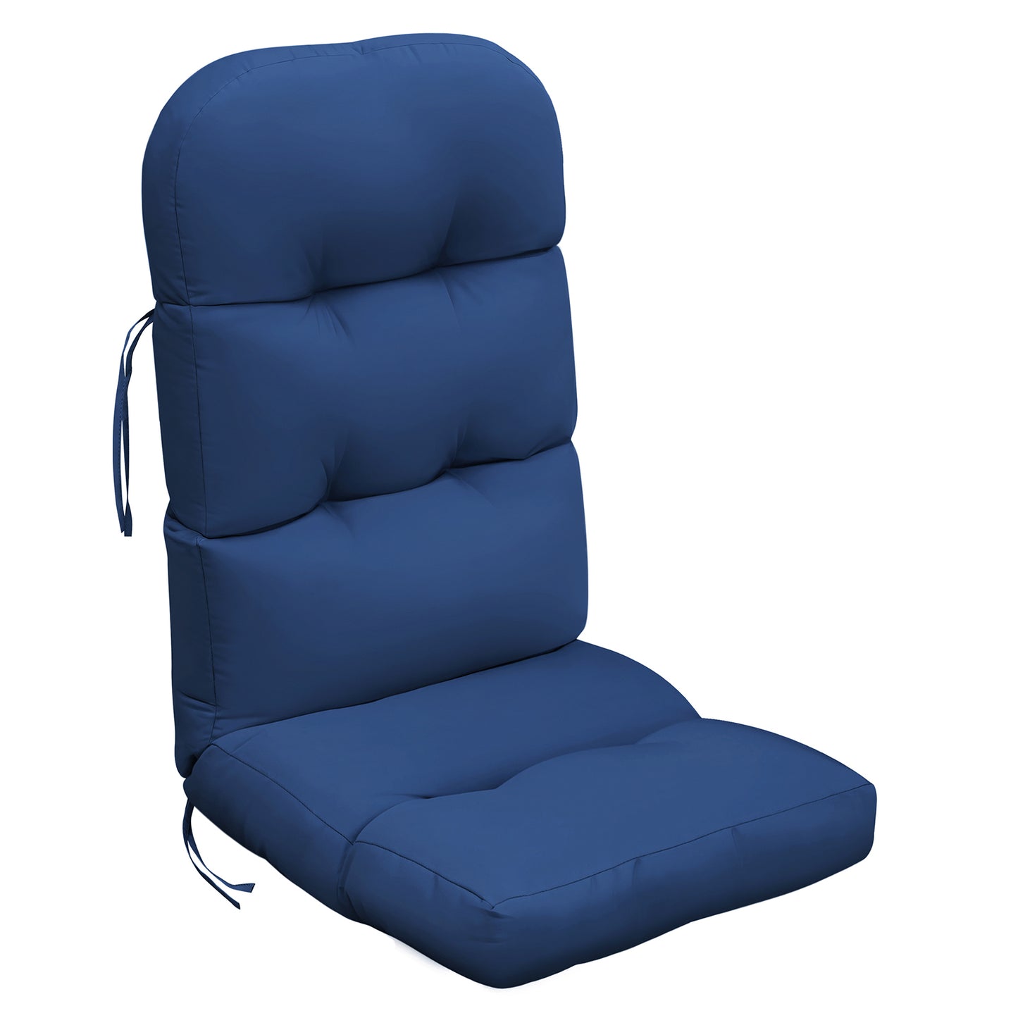 JP OUTDOOR 19.7”x 46.5”x 4” Outdoor Seat and Back Cushion for Adirondack Chairs,Navy Blue