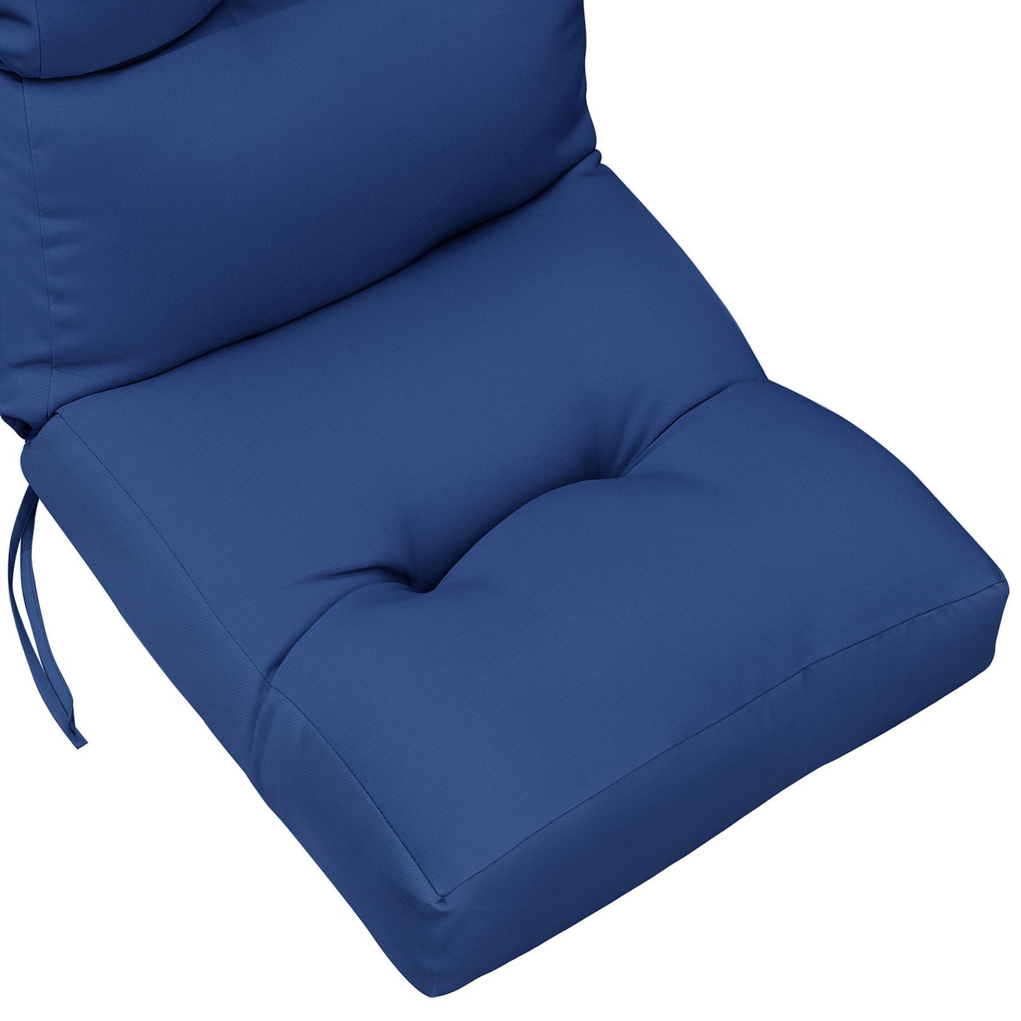 JP OUTDOOR 19.7”x 46.5”x 4” Outdoor Seat and Back Cushion for Adirondack Chairs,Navy Blue