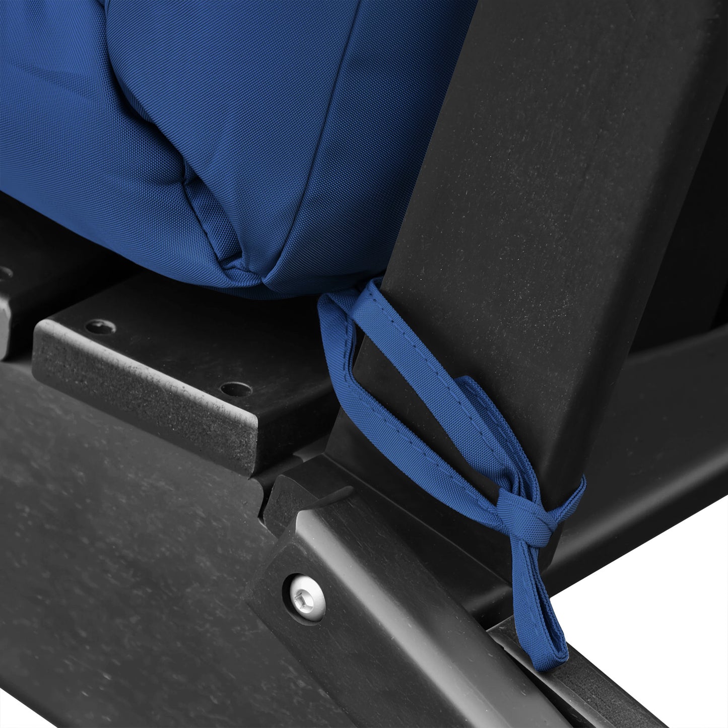 JP OUTDOOR 19.7”x 46.5”x 4” Outdoor Seat and Back Cushion for Adirondack Chairs,Navy Blue