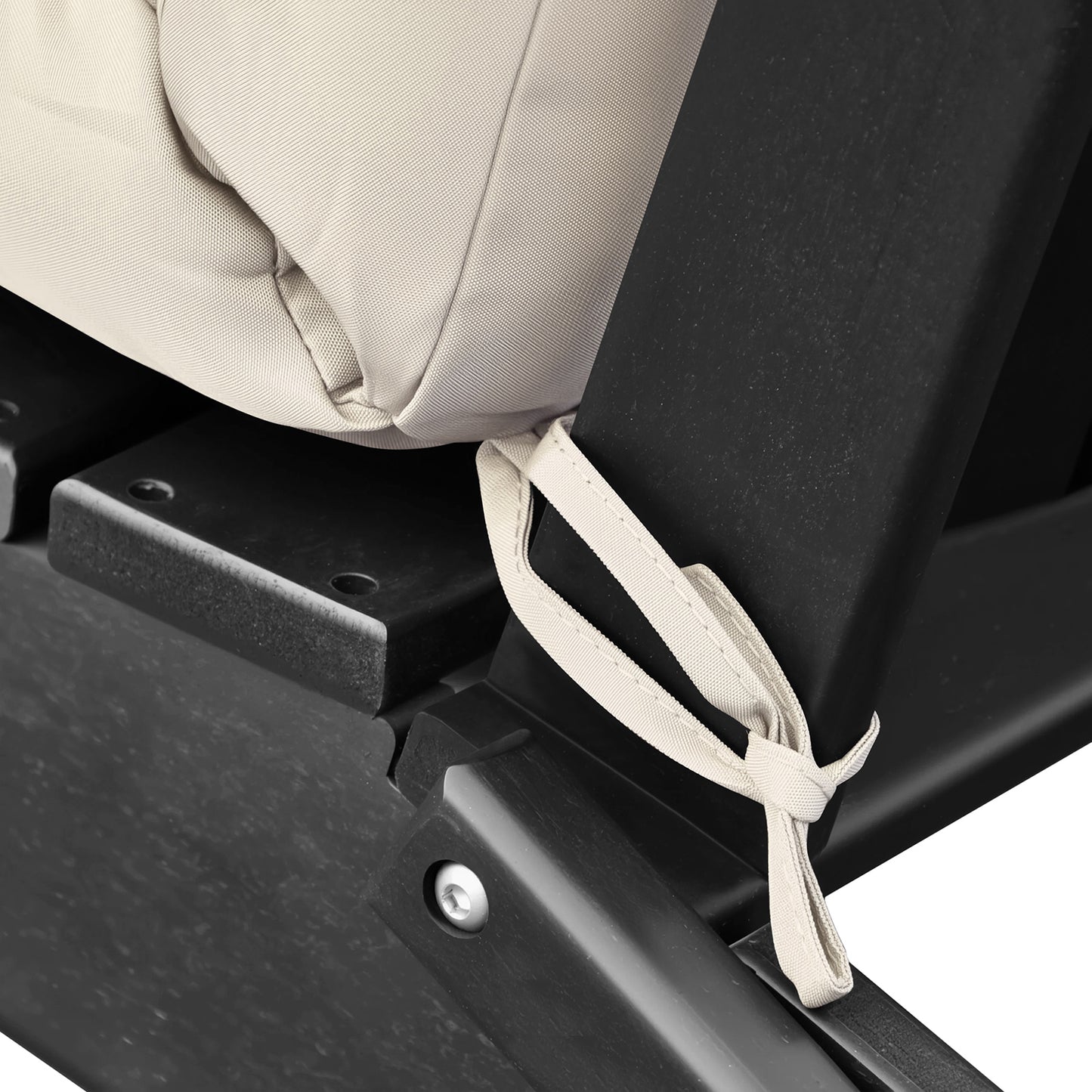 JP OUTDOOR 19.7”x 46.5”x 4”Outdoor Seat and Back Cushion for Adirondack Chairs,Light Khaki