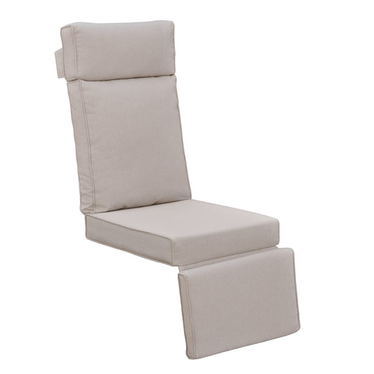 JP Outdoor Replacement Cushion for Indoor or Outdoor Recliner Chair,Flaxen