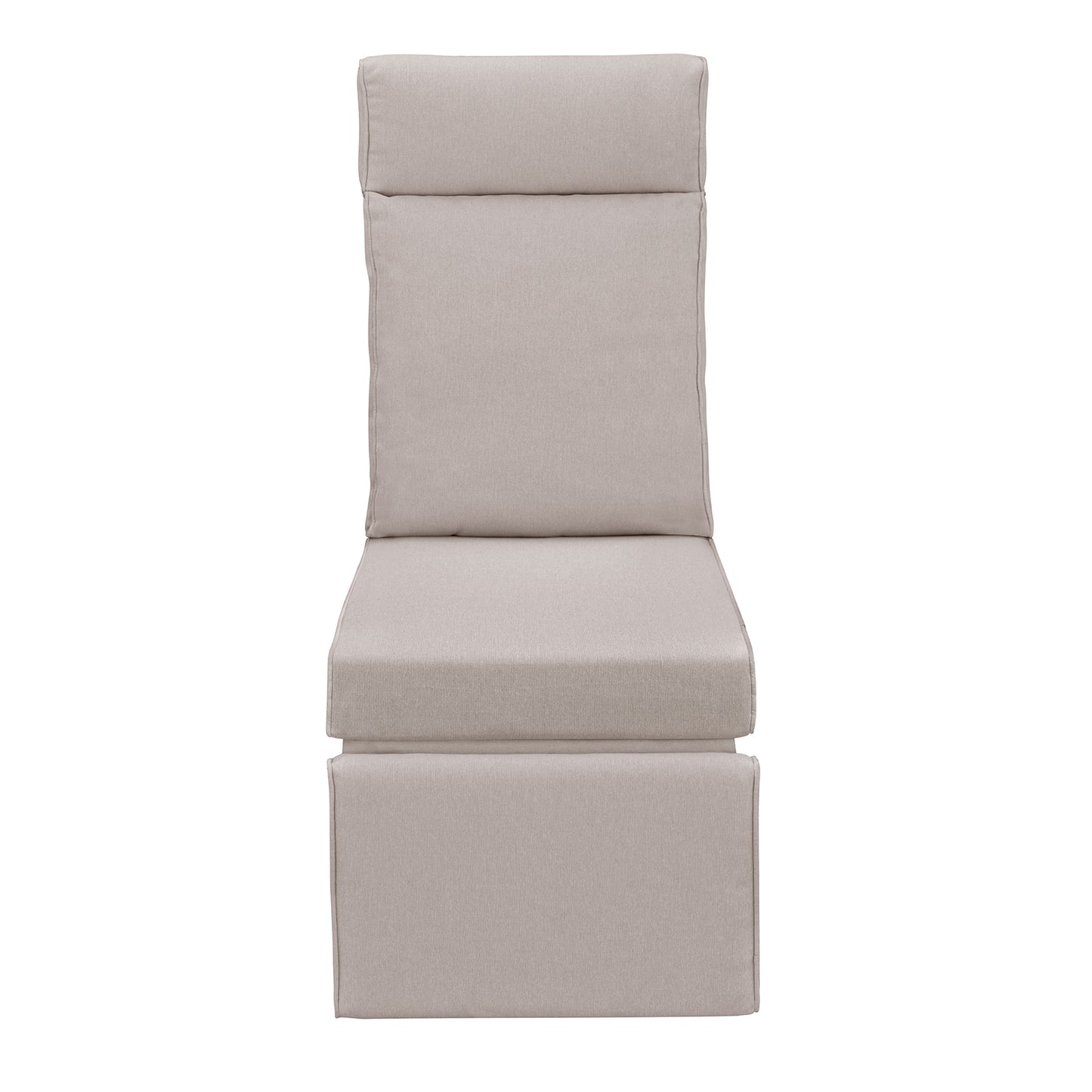 JP Outdoor Replacement Cushion for Indoor or Outdoor Recliner Chair,Flaxen