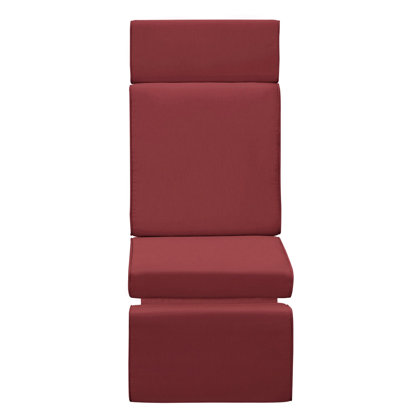 JP Outdoor Replacement Recliner Waterproof Cushion,Red