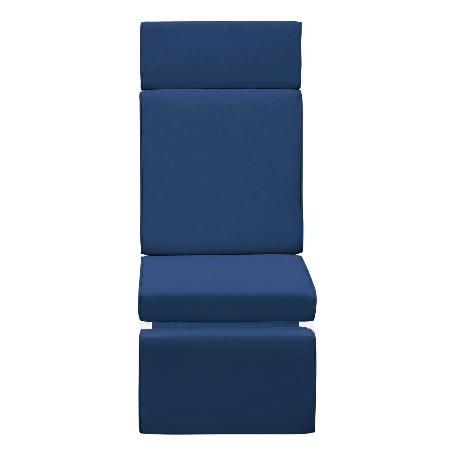 JP Outdoor Patio Recliner Cushion,Replacement Cushion for Outdoor Recliner,Navy Blue