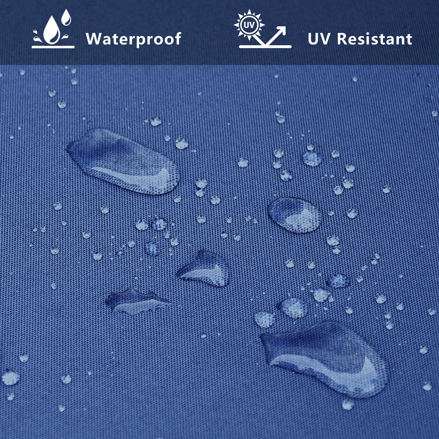 JP Outdoor Patio Recliner Cushion,Replacement Cushion for Outdoor Recliner,Navy Blue