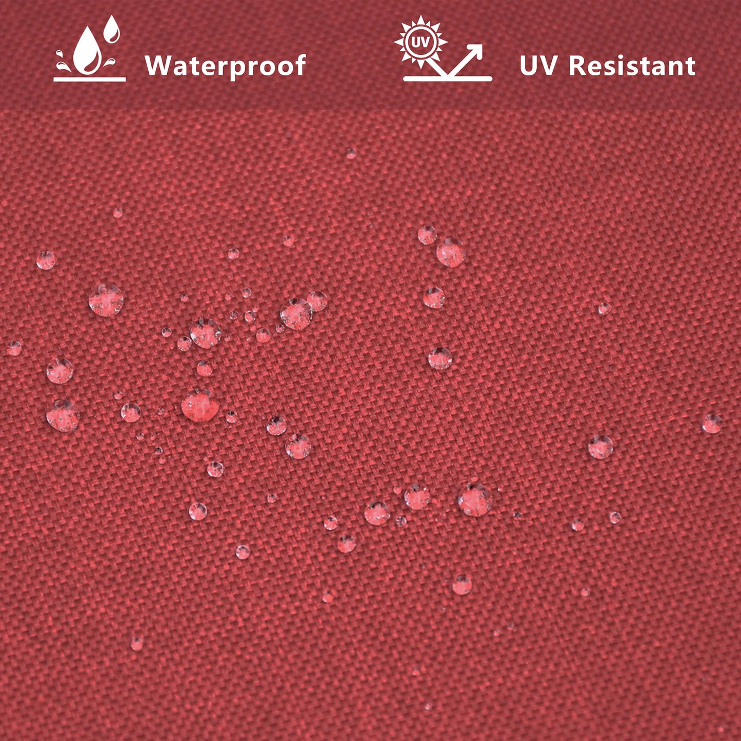 JP Outdoor Replacement Recliner Waterproof Cushion,Red