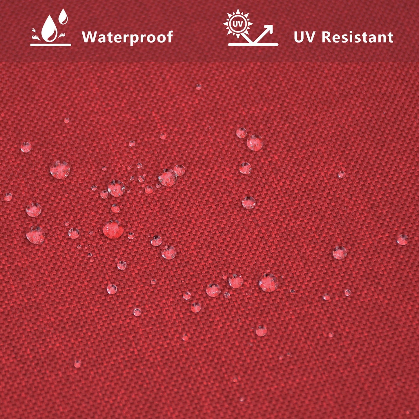 JP Outdoor&nbsp;Patio Recliner Cushion,&nbsp;Outdoor&nbsp;Chair Replacement Waterproof Cushion, Red