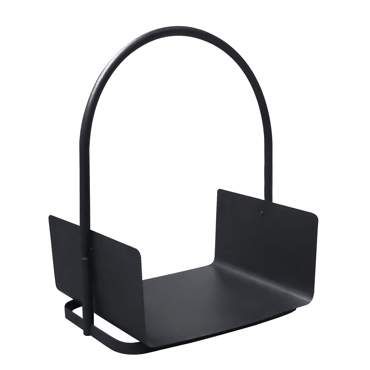JP OUTDOOR 14.7''L x 11.8''W x 19.4''H Firewood Log Baskets, Indoor Outdoor Portable Log Storage Rack
