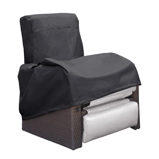 JP OUTDOOR Weather-resistant Durable Oxford Chair Cover, Black